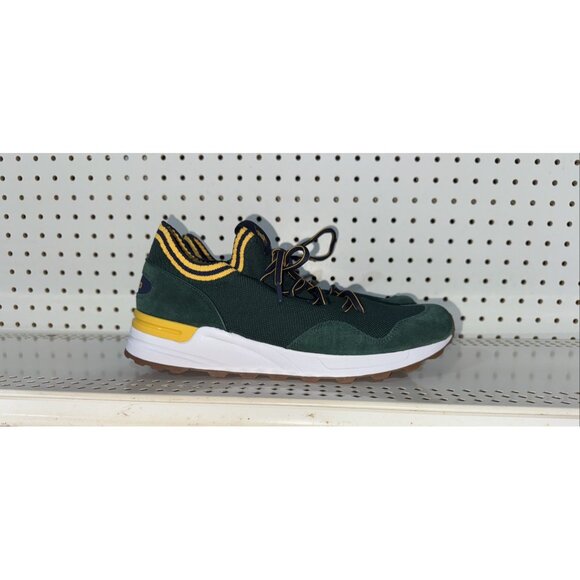Polo Ralph Lauren Other - Polo Ralph Lauren Trackster 200II Mens Athletic Shoes Size 10 Green Yellow Blue